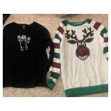 HOLIDAY SWEATER/TOP XL .