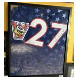 WASHINGTON WILD THINGS SIGNED JERSEY #27 FRAMED