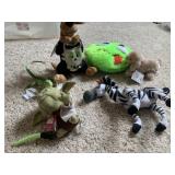 HORSE AND OTHER STUFFED ANIMALS