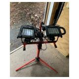 DOUBLE LIGHT W/ STAND