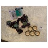 NAPKIN RINGS, LIGHT BULBS