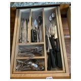STAINLESS STEEL FLATWARE FOR 6 W/ 2 SETS OF