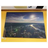 PITTSBURGH SKYLINE 24 X 36 PHOTO ON CANVAS BY