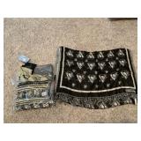 NEW PENGUIN NHL SCARF AND BLANKET