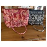 TWO VERA BRADLEY PURSES LIKE NEW