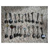 20 SOUVENIR SPOONS