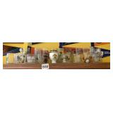 ASSORTED SHOT GLASSES KENTUCKY DERBY, HELL IN