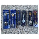 SOUVENIR SPOONS 6 IN PACKAGE