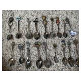 18 SOUVENIR SPOONS