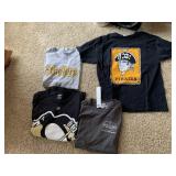 PIRATES, PENGUINS, STEELER XL SHIRTS
