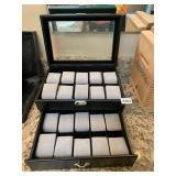 WATCH CASE GLASS TOP DOUBLE LAYER