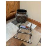 OVER CABINET HANGERS, DECORATIVE VASE