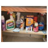 CLEANING PRODUCTS, CLOROX, AIR FRESHENERS ETC.