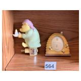 POOH NIGHT LIGHT AND PICTURE FRAME