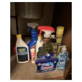 CLEANING PRODUCTS AND TOWELS