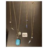 POLISHED STONE NECKLACES