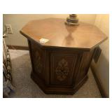 OCTAGON TABLE 21" H X 26" X 26"