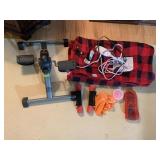WARMING BLANKET ELECTRIC AND EXERCISE PEDDLER