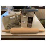 ROLLING PIN, HAND MIXER, CAN OPENER/KNIFE