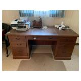 KNEEHOLE DESK 65.5" X 32" D