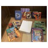 CONSTRUCTION PAPER, SUPERMAN DVD, ETC.