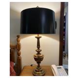 BRASS LAMP 34" H