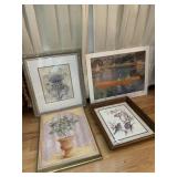 ASSORTED PRINTS INCL. BURDS