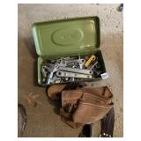 TOOLBOX W/ BOX WRENCHES, SOCKETS