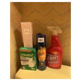 RARE PEARLS AVON, POLYDENT, CARPET CLEANER