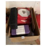 CASSETTES IN CASE WITH HOLIDAY PLATES, NEW PURPLE