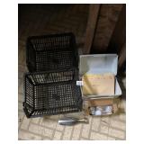 BASKET, SHOEHORN, FILE BOX