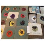 45 RECORDS AS PHOTOGRAPHED