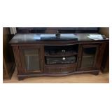 CURVED FRONT TV STAND 19" X 24" X 53