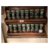 SPICE RACK W/ SPICES