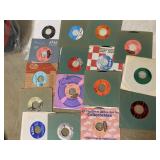 52 RECORDS WITH JACKET COVERS MUSIC STYLE ON