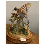 ANDREA PARULA WARBLER PORCELAIN FIGURINE