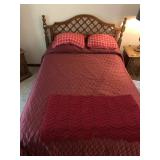 FULL SZ. THOMASVILLE HEADBOARD AND FRAME