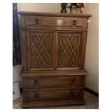 THOMASVILLE DRESSER 58" H X 41" W X 20" D -