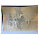 LALIQUE PAINTING ITALY ARTIST ABSTRACT