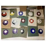 45 RECORDS AS PICTURED