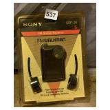 SONY SRF-26 WALKMAN NEW IN CASE