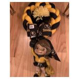 STEELER WREATH AND DOLL
