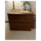 2 DRAWER LATERAL FILE 34" H X 29" X 21" D