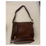 STONE MOUNTAIN BROWN LEATHER PURSE