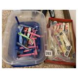 RAZORS, TOOTHBRUSHES