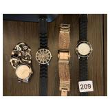 WATCHES AND NECKLACE