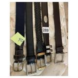 BELTS LEATHER SZ. 36