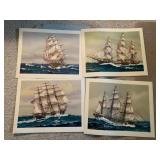 CLIPPER SHIP PRINTS TO FRAME