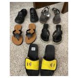 SLIDE SANDALS AND OTHERS