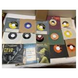 50 RECORDS WITH JACKET COVERS MUSIC STYLE ON